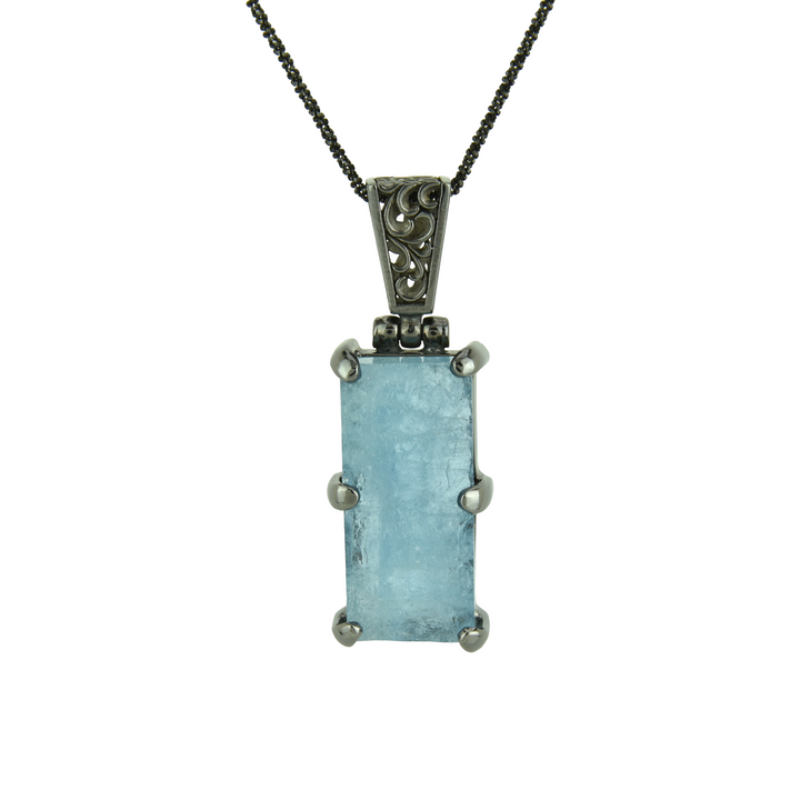 Blue Beryl Pendant