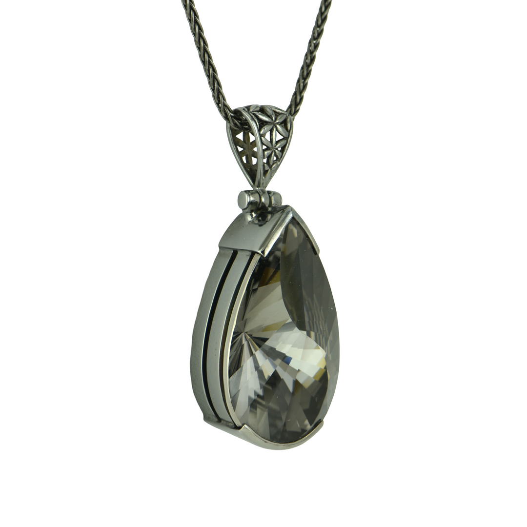 Midnight Mystic Quartz Pendant