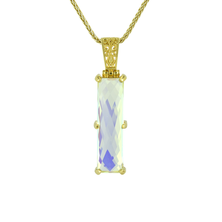 Angel Aura Sovereignty Mystic Quartz Pendant