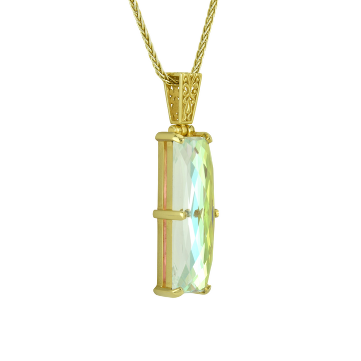 Angel Aura Sovereignty Mystic Quartz Pendant