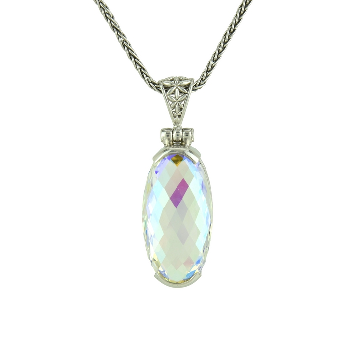 Angel Aura Amour Mystic Quartz Pendant