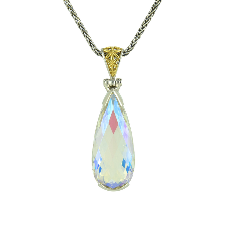 Angel Aura Seraphim Mystic Quartz Pendant