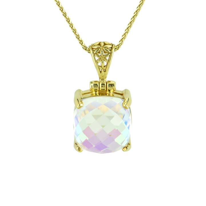 Angel Aura Euphoria Mystic Quartz Pendant