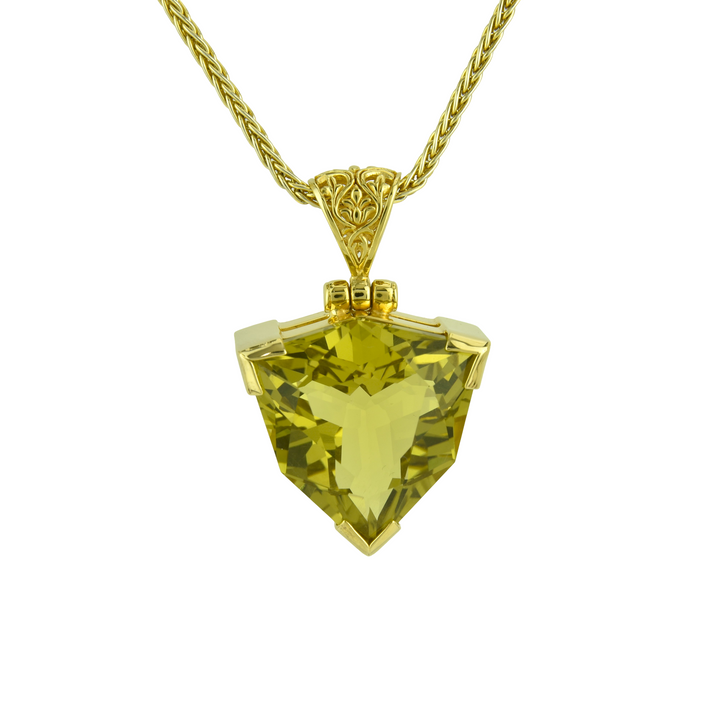 Lemon Quartz Pendant