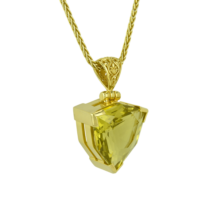 Lemon Quartz Pendant