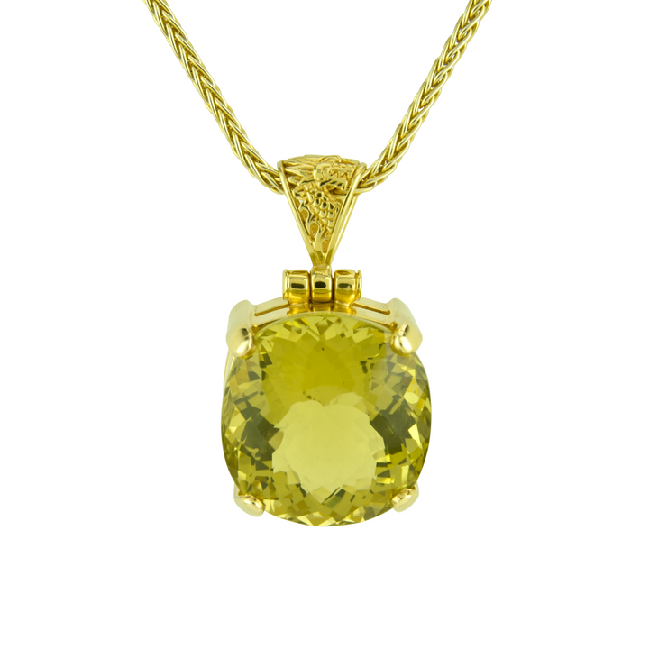 Lemon Quartz Pendant