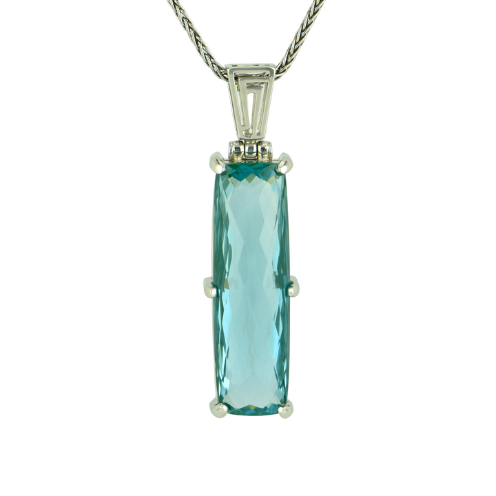 Paraiba Effect Spinel Pendant