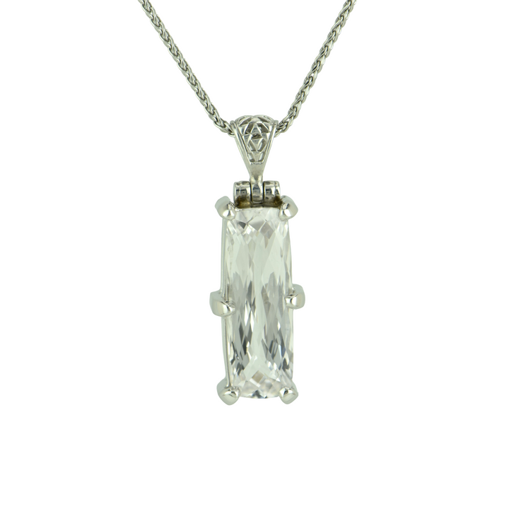 White Sapphire Pendant