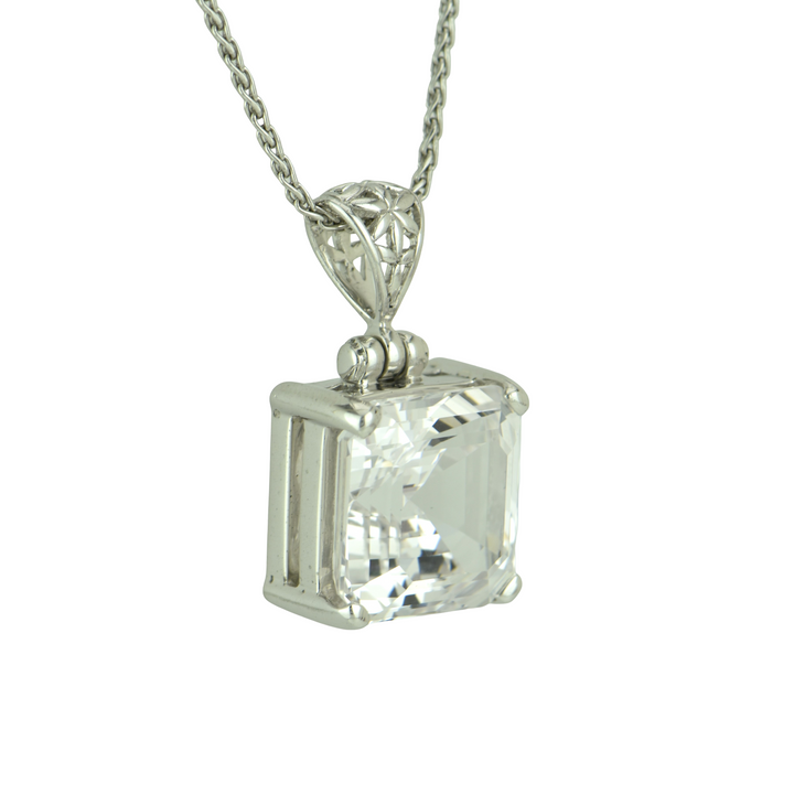 White Sapphire Pendant