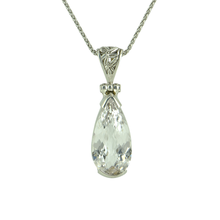 White Sapphire Pendant