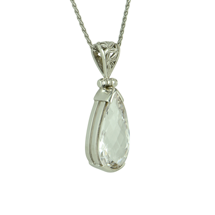 White Sapphire Pendant