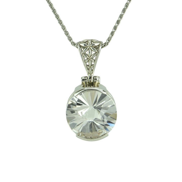 White Sapphire Pendant