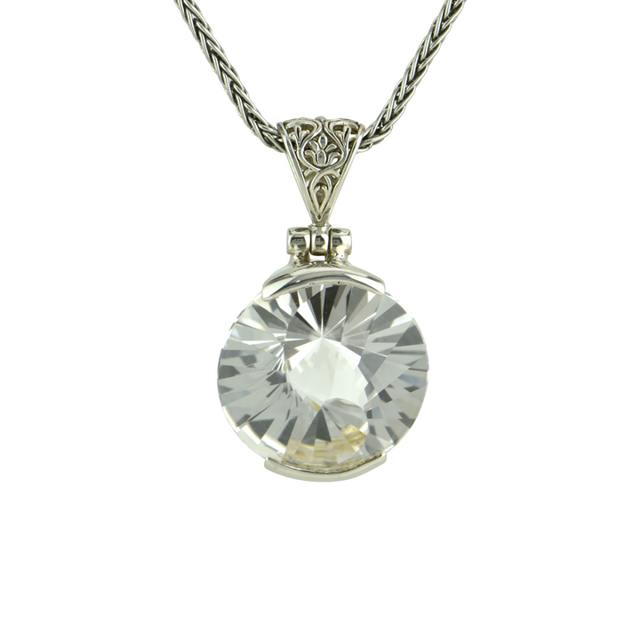 White Sapphire Pendant