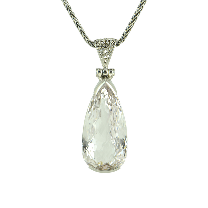 White Sapphire Pendant