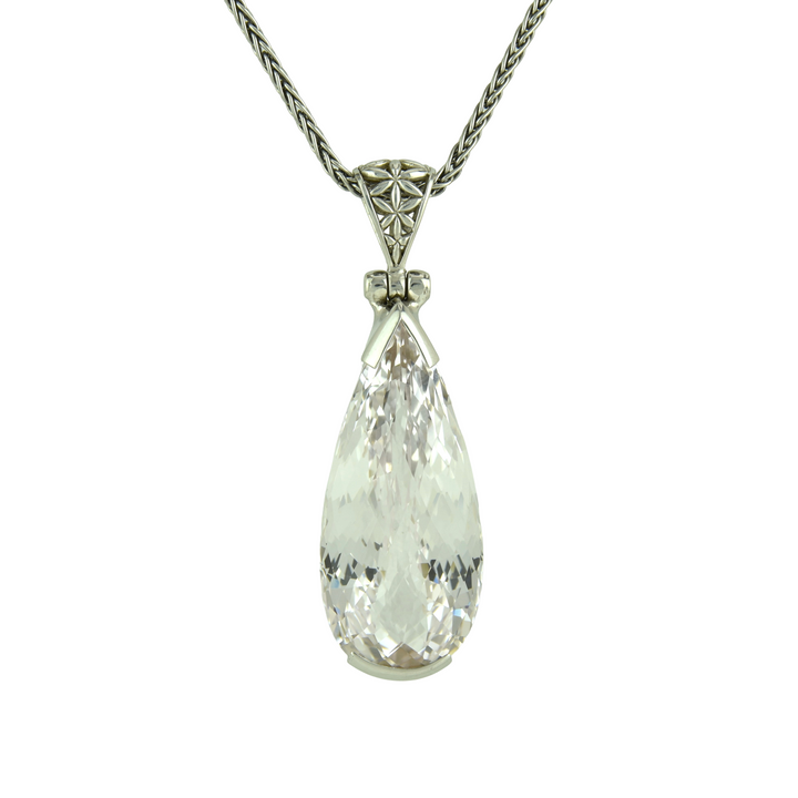 White Sapphire Pendant