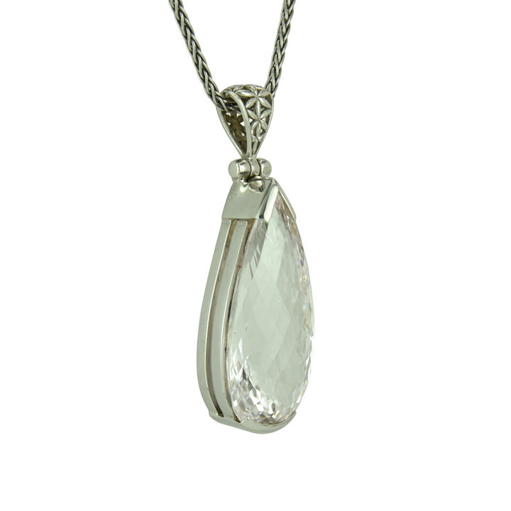 White Sapphire Pendant