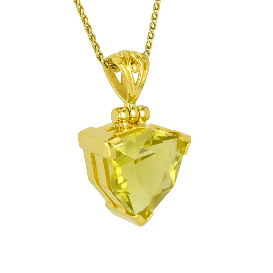 Lemon Quartz Pendant