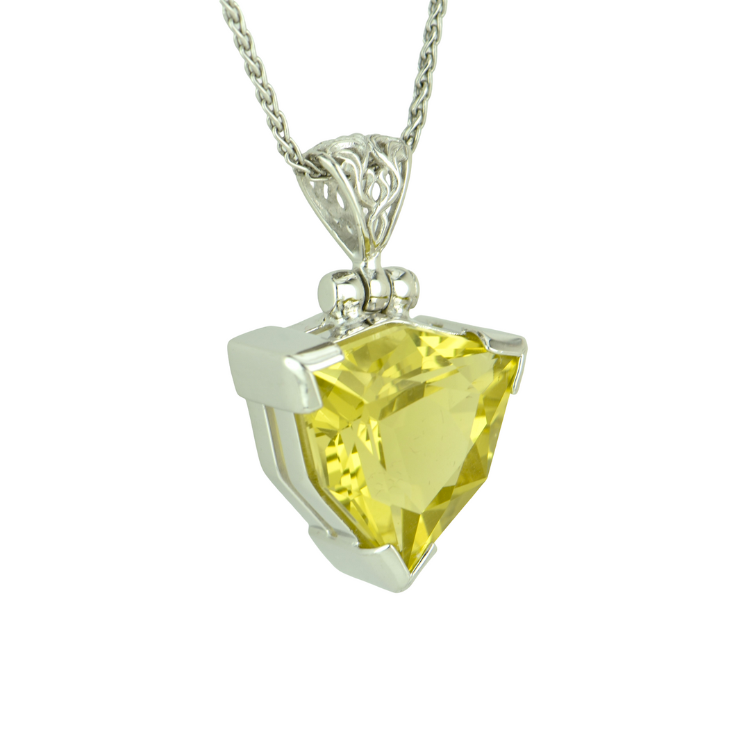 Lemon Quartz Pendant