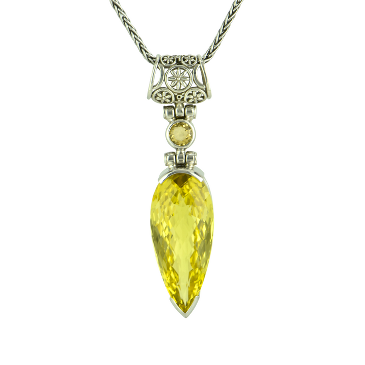 Yellow Sapphire Pendant
