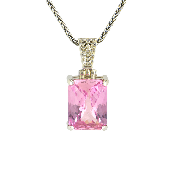 Imperial Pink Sapphire Pendant