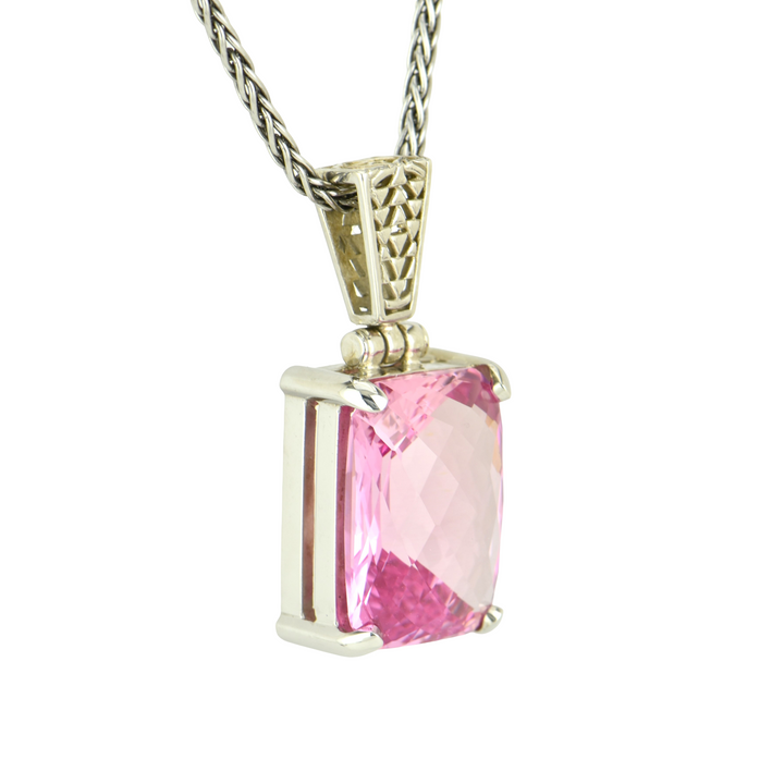 Imperial Pink Sapphire Pendant