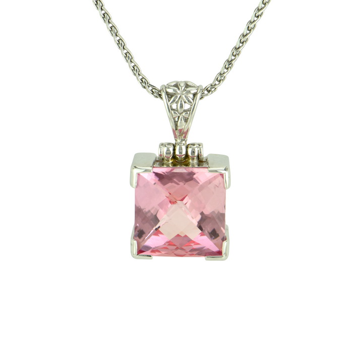 Imperial Pink Sapphire Pendant