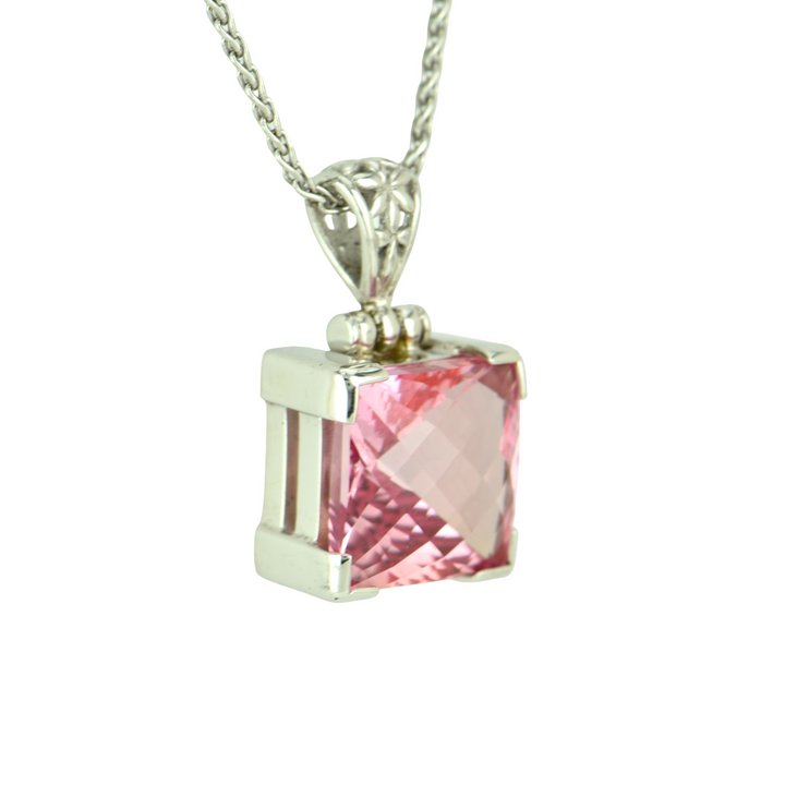 Imperial Pink Sapphire Pendant