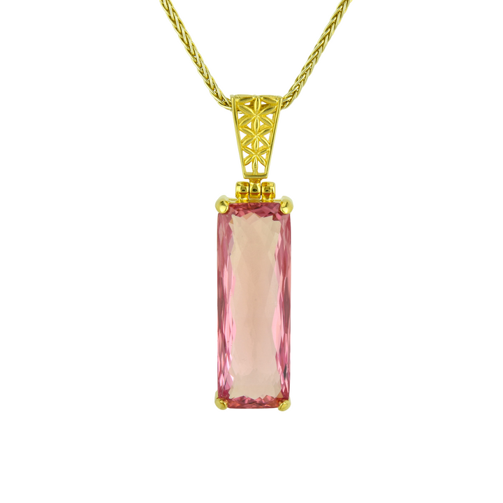 Imperial Pink Sapphire Pendant