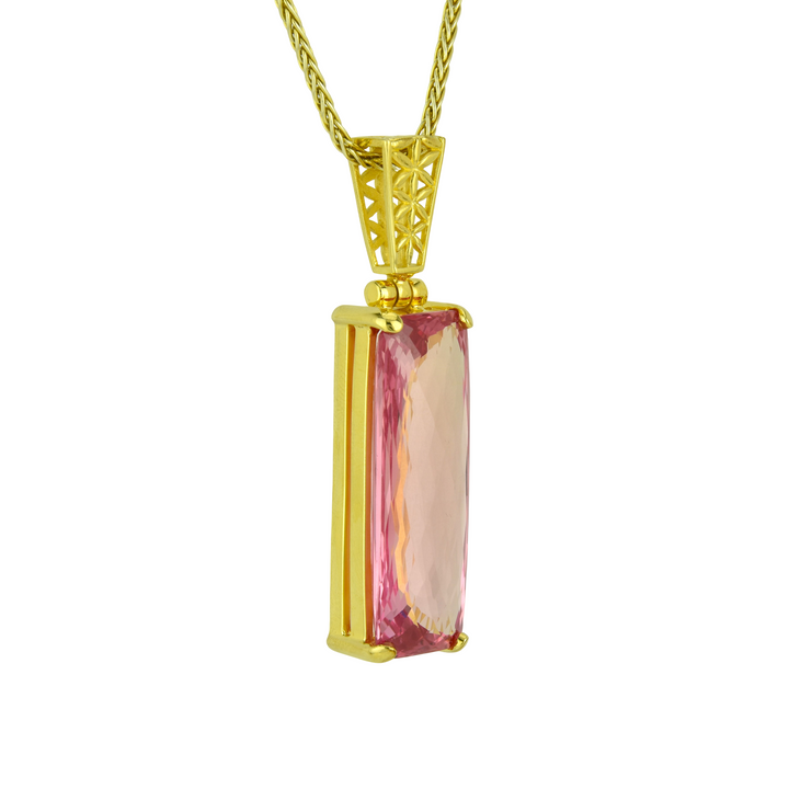 Imperial Pink Sapphire Pendant