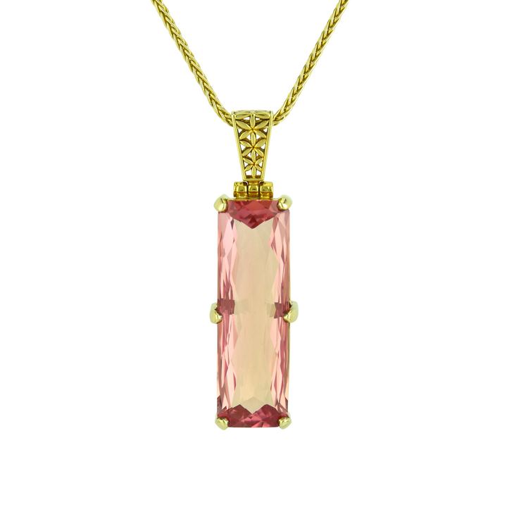Imperial Pink Sapphire Pendant