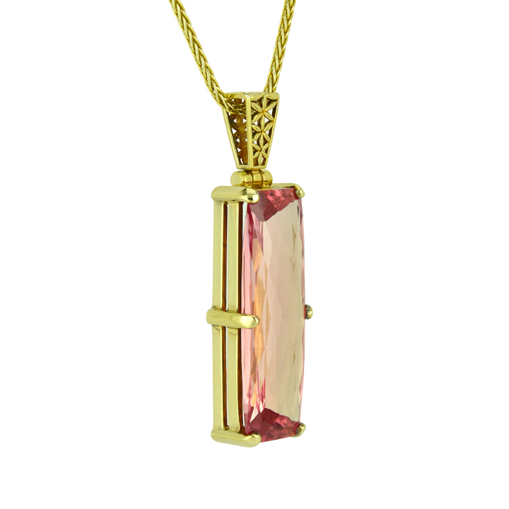 Imperial Pink Sapphire Pendant