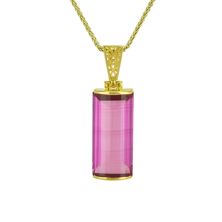 Shasta Pink Sapphire Pendant