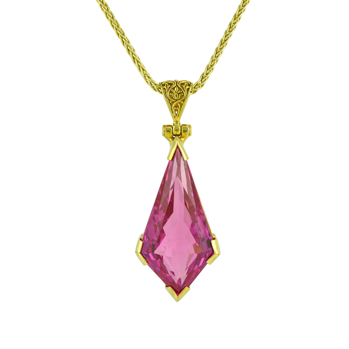 Shasta Pink Sapphire Pendant