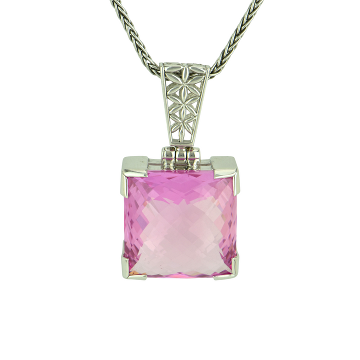 Shasta Pink Sapphire Pendant