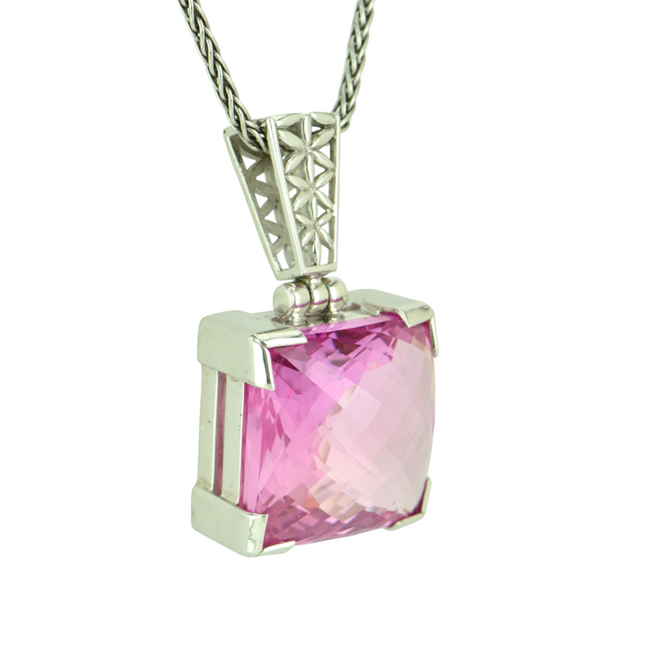 Shasta Pink Sapphire Pendant