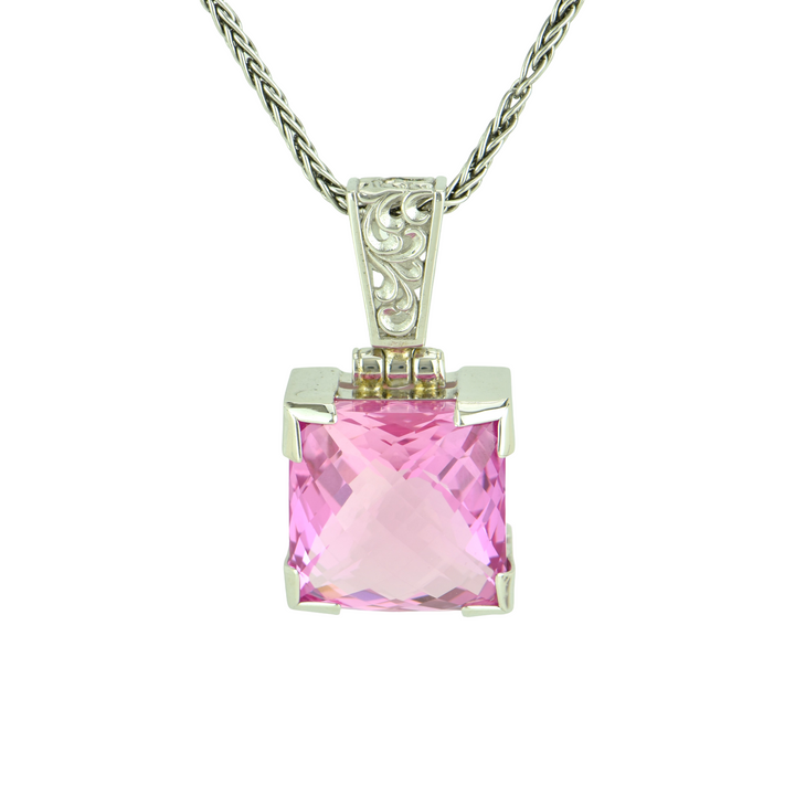 Shasta Pink Sapphire Pendant