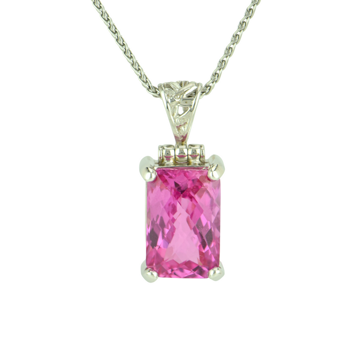 Shasta Pink Sapphire Pendant
