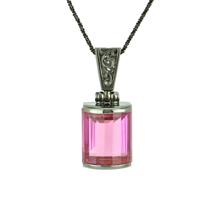 Shasta Pink Sapphire Pendant