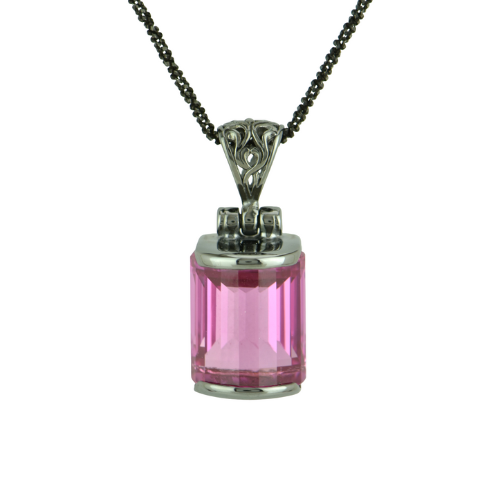 Shasta Pink Sapphire Pendant