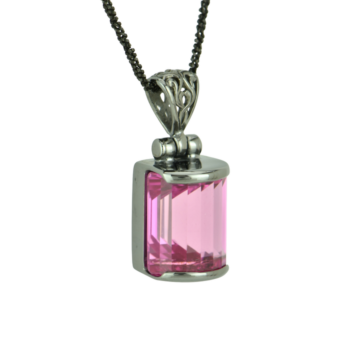 Shasta Pink Sapphire Pendant