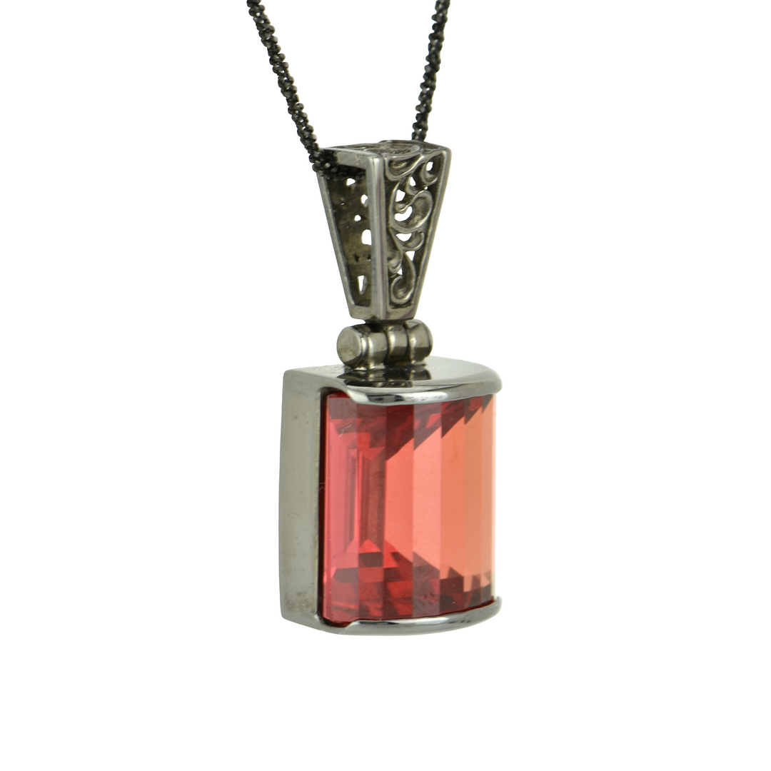 Padparadscha Sapphire Pendant
