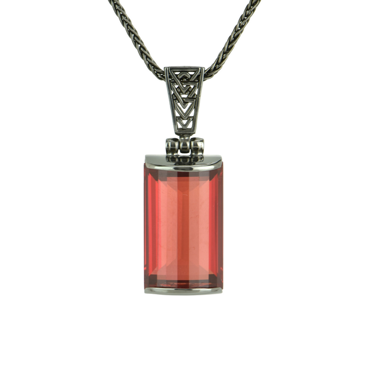 Padparadscha Sapphire Pendant
