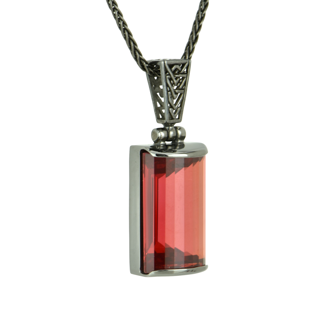 Padparadscha Sapphire Pendant