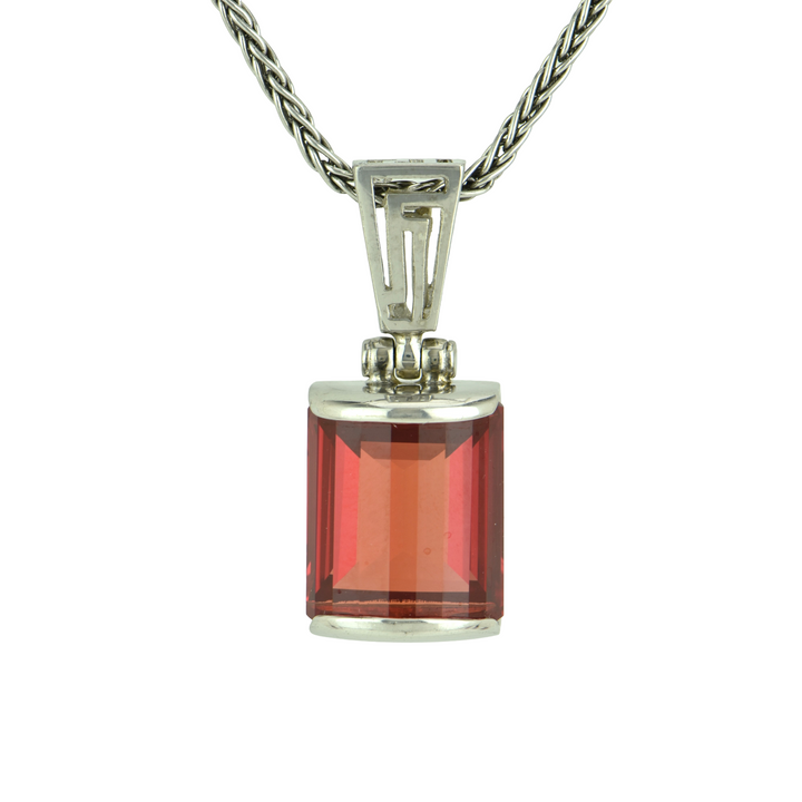 Padparadsha Sapphire Pendant