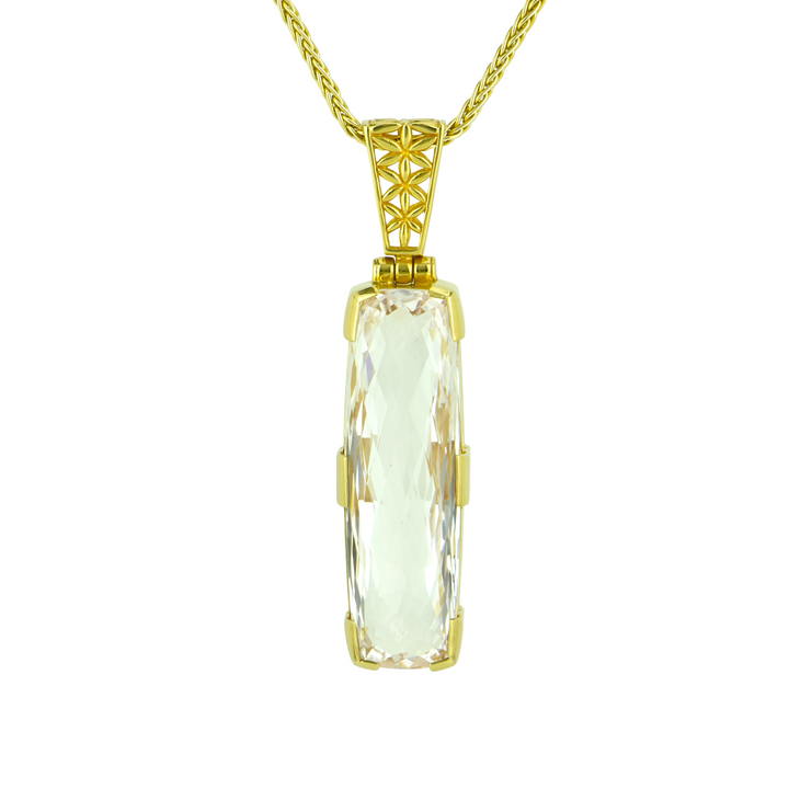 White Sapphire Pendant