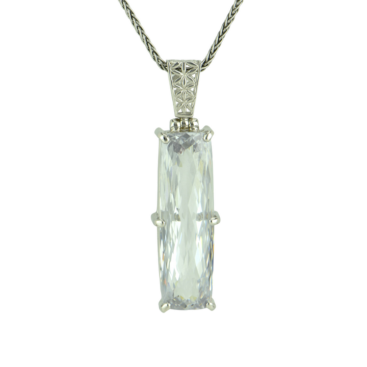 Diamond Simulant Pendant