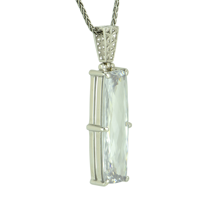 Diamond Simulant Pendant