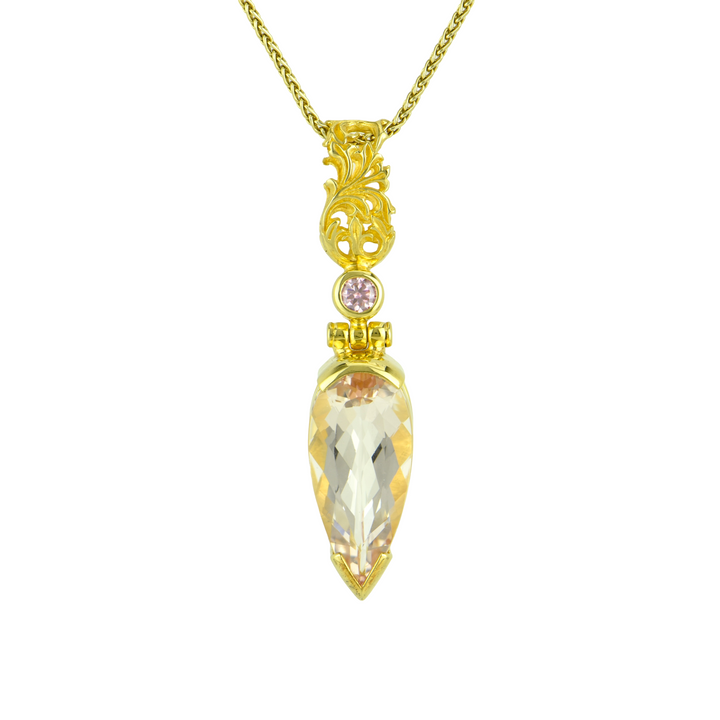 Morganite Pendant