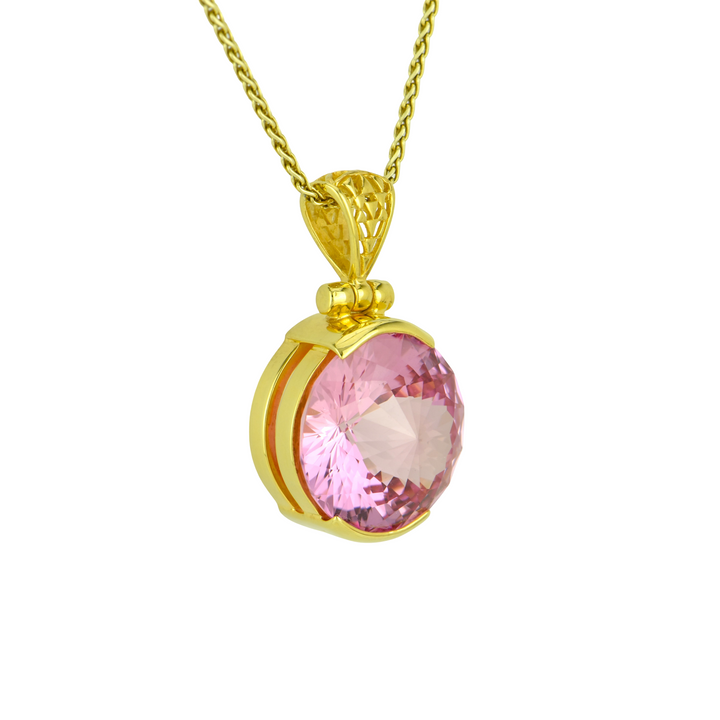 Imperial Pink Sapphire Pendant