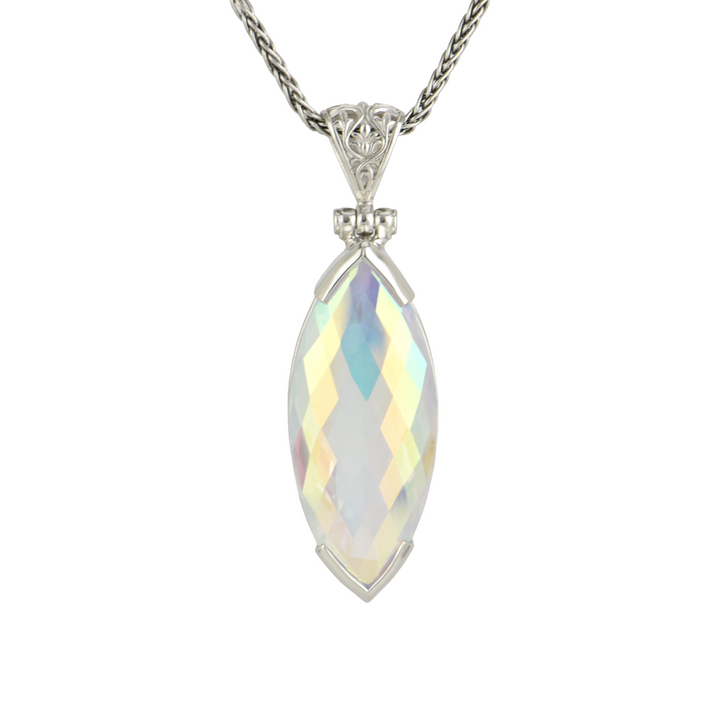 Angel Aura Amour Mystic Quartz Pendant